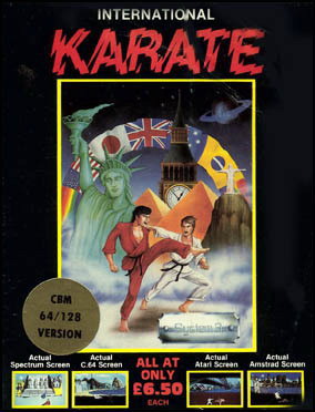 C64 International Karate cover