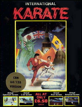 C64 International Karate Cover