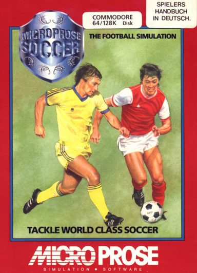 C64 Microprose Soccer cover