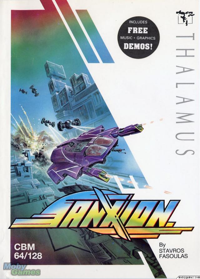 C64 Sanxion cover