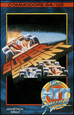 C64 Super Sprint cover